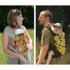 NANDU Bébi Mei Tai hordozó - madárka-szürke
