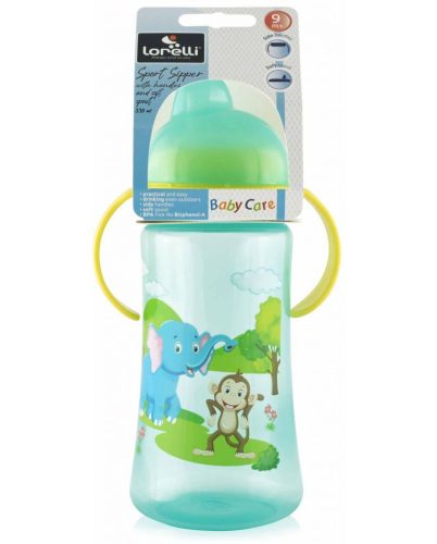 Baby Care Sport itató 330 ml - green