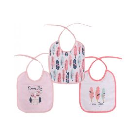 Baby Care 3Darab-os előke, megkötős - Girl