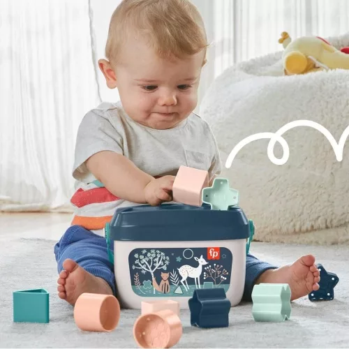 Fisher-Price Kék Formaevő Dobozka