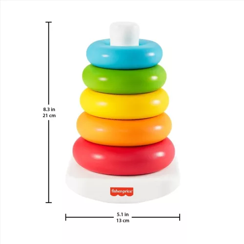 Fisher-Price Színes Gyűrűpiramis - Eco