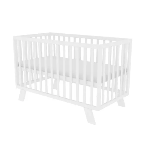 Timba 60x120-as Járókává alakítható kiságy - Fehér