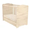 Timba Niki 60x120-as Zárt végű kiságy ágyneműtartóval - Borostyán