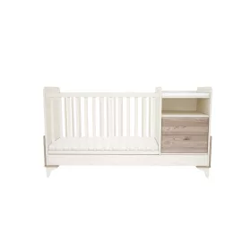   Timba Kloé 2 Fiókos Kombinált kiságy (60x120-as) - Krém-fűz