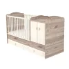 Timba Viki Maxi Kombi 2 Ajtós (70x120-as) - Krém-fűz