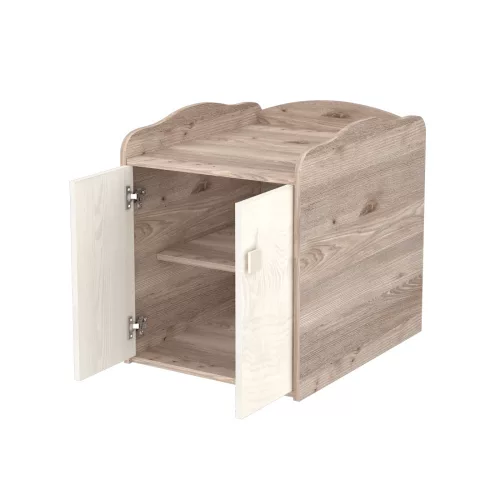 Timba Viki Maxi Kombi 2 Ajtós (70x120-as) - Krém-fűz