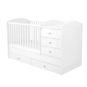Timba Félix Maxi Kombi 5 Fiókos (70x120-as) - Fehér