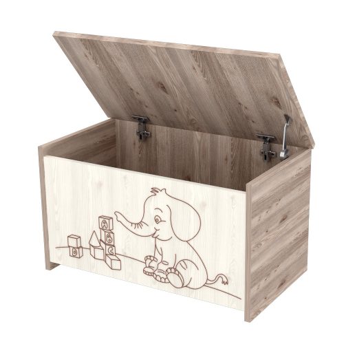 Timba Viki Játéktároló láda - Krém-fűz