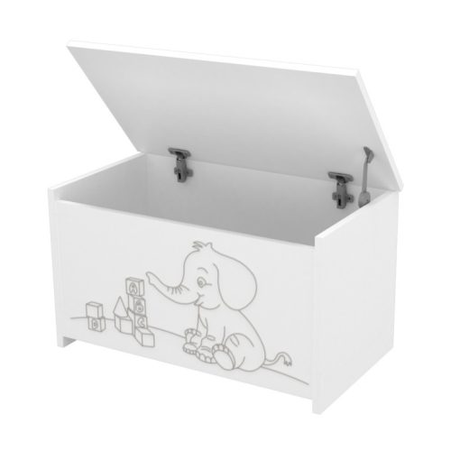 Timba Félix/Erik Játéktároló láda - Fehér