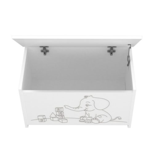 Timba Félix/Erik Játéktároló láda - Fehér