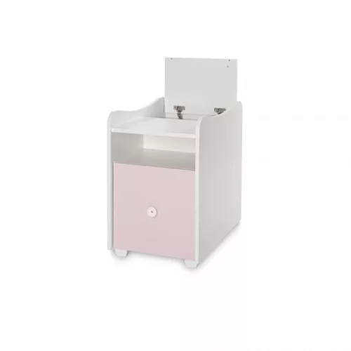 Lorelli Trend PLUS kombi ágy 70x165 - White Orchid Pink