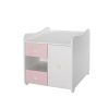 Lorelli MiniMax kombi ágy 72x190 - White / Orchid Pink