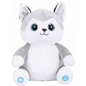 Chipolino Zenélő, világító plüss játék - Huskey