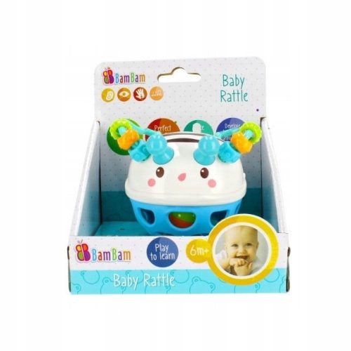 BamBam készségfejlesztő játék - puha csörgő bogár