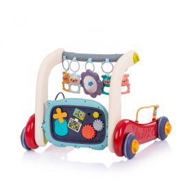   Chipolino Baby Fitness zenélő 3 az 1-ben járássegítő - multicolor