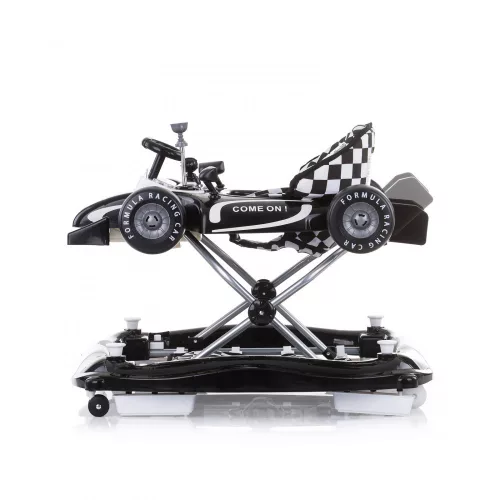 Chipolino Racer 4 az 1-ben bébikomp - black/white