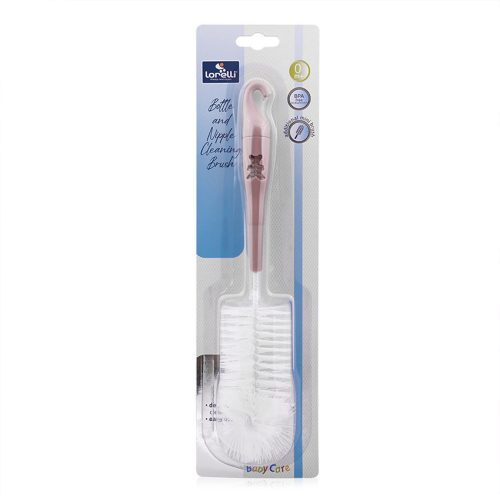 Baby Care cumi és cumisüvegmosó kefe - Blush Pink