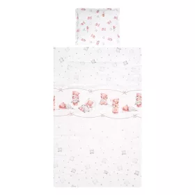   Lorelli 3 részes ágynemű garnitúra - Bears & Pillows Beige