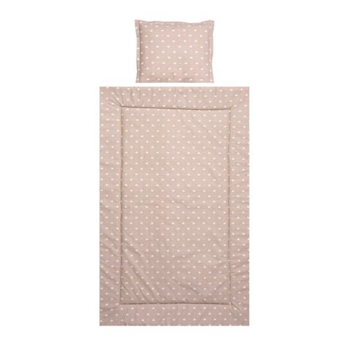 Lorelli 3 részes ágynemű garnitúra - Crowns Latte