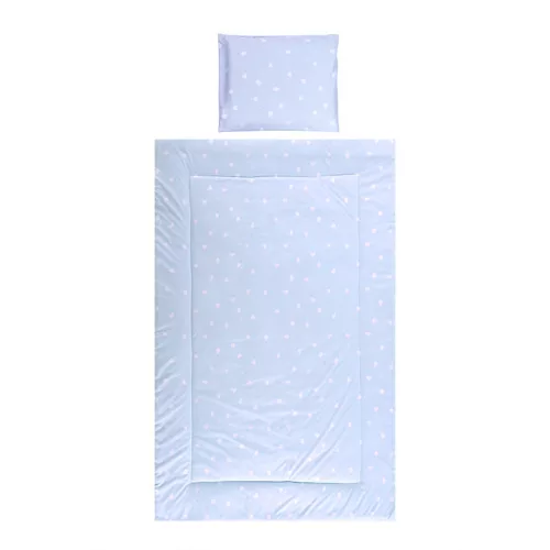 Lorelli 3 részes ágynemű garnitúra - Train Blue