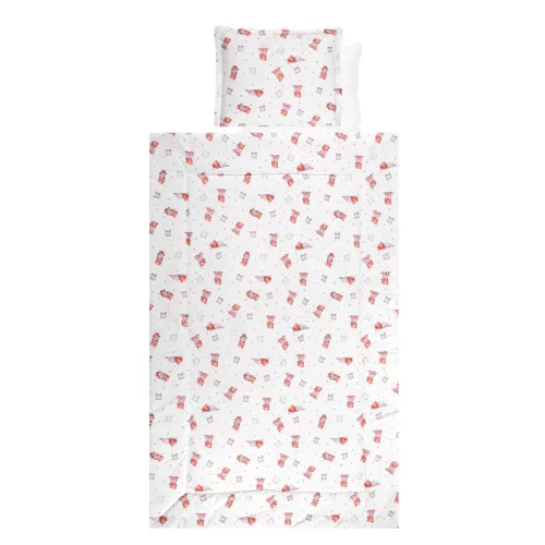 Lorelli 4 részes ágynemű garnitúra - Bears & Pillows Beige