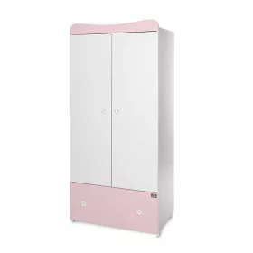   Lorelli Exclusive szekrény - White & Orchid / Fehér & Orchidea