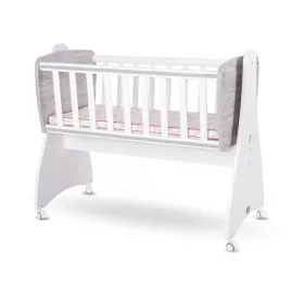   Lorelli First Dreams ringatható bölcső 105x55 - White / Artwood