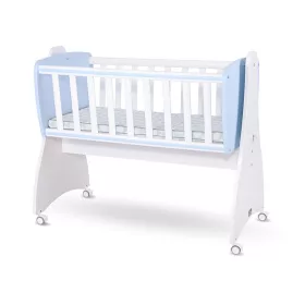   Lorelli First Dreams ringatható bölcső 105x55 - White / Baby Blue New