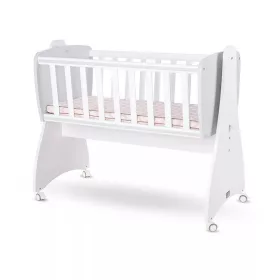   Lorelli First Dreams ringatható bölcső 105x55 - White / Milky Green