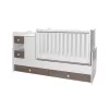 Lorelli MiniMax kombi ágy 190x72 - White Coffe New