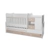 Lorelli MiniMax kombi ágy 190x72 - White Light Oak New