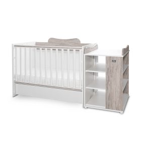 Lorelli Multi kombi ágy 190x72 - White Artwood