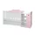 Lorelli Multi kombi ágy 190x72 - White Orchid Pink