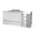 Lorelli Multi kombi ágy 190x72 - White Stone Grey