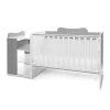 Lorelli Multi kombi ágy 190x72 - White Stone Grey