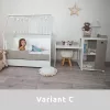 Lorelli Multi kombi ágy 190x72 - White Stone Grey