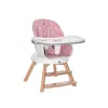 Lorelli Napoli forgatható etetőszék - Pink bears