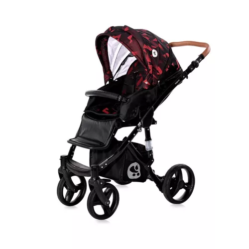 Lorelli Rimini multifunkciós babakocsi - Ruby Red&Black