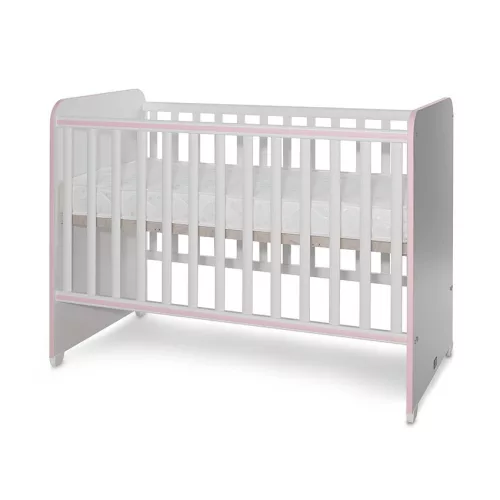 Lorelli Sweet Dream kiságy 60x120 - White Orchid Orchid Pink