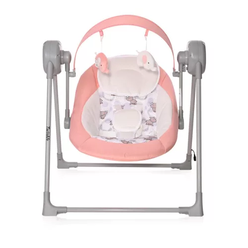 Lorelli Twinkle elektromos babahinta - Pink Rhino