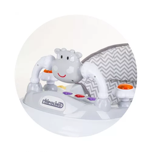 Chipolino Little Cow bébikomp - grey