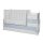 Lorelli Maxi Plus kombi ágy 70x160 - Trio White/Baby Blue