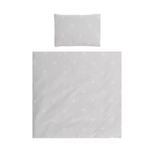 Lorelli EVA 5 részes ágynemű garnitúra - Little Bear Grey