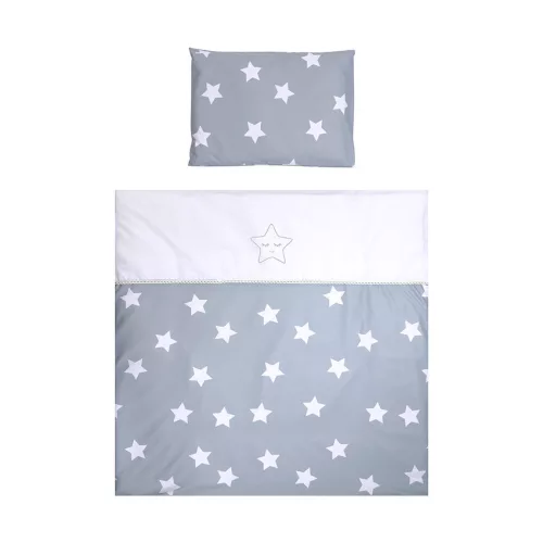 Lorelli First Dreams ágynemű garnitúra - Blue Grey Mist Stars