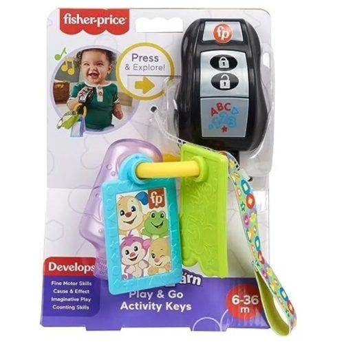 Fisher Price Kacagj és fejlődj kocsikulcs