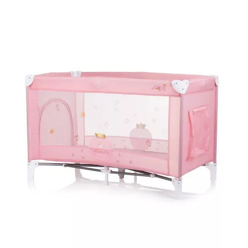 Chipolino Capri fix utazóágy - Princess Pink