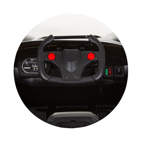 Chipolino POLICE elektromos autó - fekete