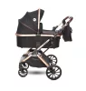 Lorelli Glory multifunkciós babakocsi + adapter - Black Diamond