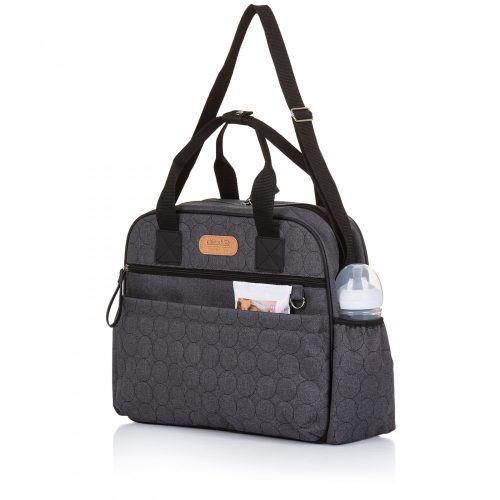 Chipolino pelenkázó táska - Granite Linen