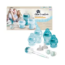   Tommee Tippee Closer to Nature újszülött cumisüveg szett, türkiz